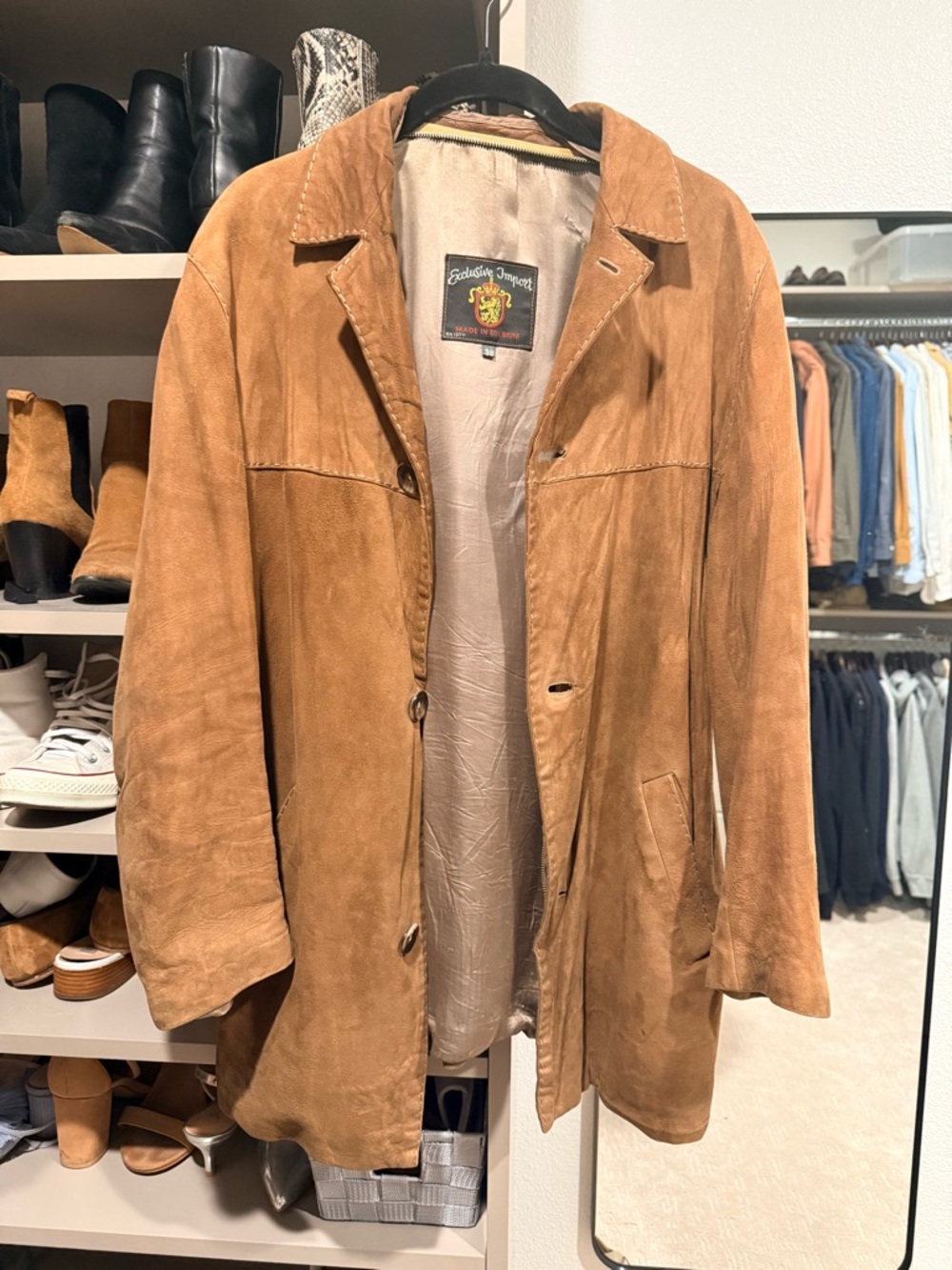 Vintage Suede Coat